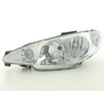Faro Recambio De Serie Izq. Peugeot 206 S16 Bj. 98-03