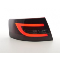 Pilotos Led Audi A6 Sedan (4f) Bj. 04-08 Rojo/Negro