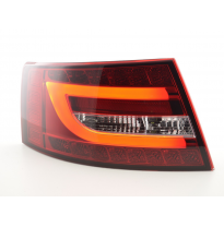 Pilotos Traseros Led Audi A6 Saloon (4f) 04-08 Red/Clear