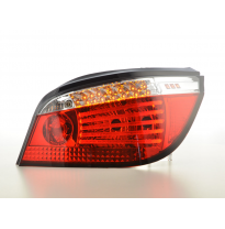 Pilotos Led Bmw 5er E60 Limo 08-09 Red/Clear