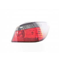 Pilotos Led Bmw Series 5 E60 Saloon 03-07 Rojo/Ahumado Con Intermitentes Dinamicos