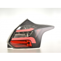 Pilotos Led Ford Focus 3 Hutchback 11-14 Negro Con Intermitentes Dinamicos