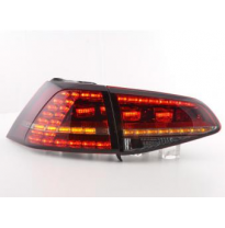 Pilotos Led Vw Golf 7 Ab Bj. 2012 Rojo/Ahumado