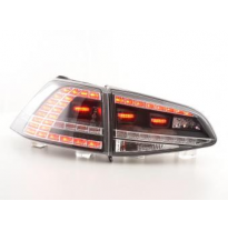 Pilotos Led Vw Golf 7 Ab Bj. 2012 Negro