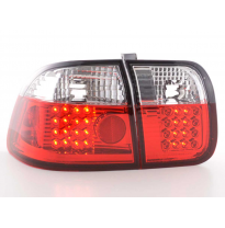 Pilotos Led Honda Civic 3-Dr Typ Ej9/Ek1/2/3 96-01 Negro