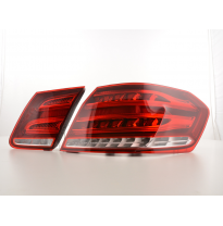 Pilotos Led Mercedes Benz E-Class Saloon W212 From 2013 Red/Clear