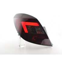Pilotos Led Opel Corsa D 5-Trg. Bj. 06-10 Rojo/Negro