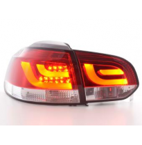 Pilotos Led Vw Golf 6 Typ 1k Bj. 2008-2012 Rojo/Klar