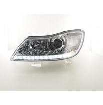 Faros Luz Diurna Skoda Octavia Ab Bj. 2009 Verchromt/Klar