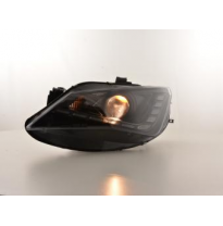 Faros Luz Diurna Seat Ibiza 6j Bj. Ab 2012 Negro
