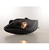 Faros Luz Diurna Homologacion Seat Ibiza 6j Bj. Ab 2012 Negro