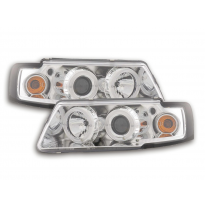 Faros Angel Eyes Vw Passat 3b 97-00 Cromado