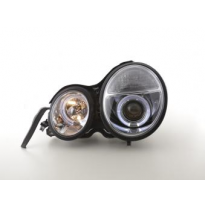 Faros Delanteros Set Angel Eyes Mercedes Clase E Modelo W210  95-98 Cromado Fk Automotive