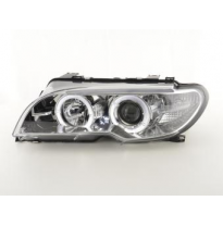 Faros Angel Eyes Bmw 3er E46 Coupe/Cabrio Bj. 03-05 Cromado Fk Automotive