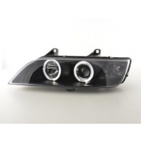 Faros Delanteros Set Angel Eyes Bmw Z3 Modelo E37  96-02 Negro Fk Automotive