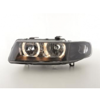 Faros Delanteros Angel Eyes Set  Seat Leon/Toledo Modelo 1m  99-05 Negro Fk Automotive