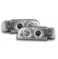 Faros Delanteros Set Angel Eyes Volvo 850  92-97 Cromado Fk Automotive