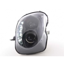 Faros Delanteros Luz Diurna Set Luz Diurna Alfa Romeo Mito  08- Negro Fk Automotive