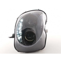 Faros Delanteros Luz Diurna Set Alfa Romeo Mito  08-, Negro Fk Automotive
