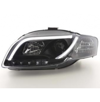 Faros Luz Diurna Set Audi A4 Typ 8e Bj. 05-07 Negro Fk Automotive