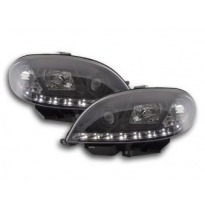 Faros Delanteros Luz Diurna Set Citroen Saxo  00-02 Negro Fk Automotive
