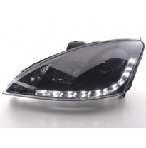 Faros Delanteros Luz Diurna Set Luz Diurna Ford Focus 1 C170 Negro Fk Automotive