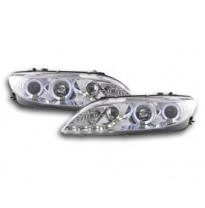 Faros Delanteros Luz Diurna Set Mazda 6 Sedan  02-07, Cromado Fk Automotive