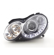 Faros Luz Diurna Mercedes Clk W209 Bj. 04-09 Cromado Fk Automotive