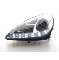 Faros Delanteros Luz Diurna Set Luz Diurna Mercedes Benz Slk R171 Cromado Fk Automotive