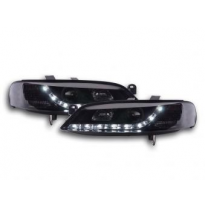 Faros Delanteros Luz Diurna Set Luz Diurna Opel Vectra B  95-99 Negro Fk Automotive