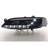 Faros Delanteros Luz Diurna Set Luz Diurna Opel Vectra B  99-02 Negro Fk Automotive