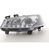 Faros Delanteros Luz Diurna Set Renault Megane 2 3/5-Ptas.  03-06 Cromado Fk Automotive