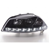 Faros Delanteros Luz Diurna Set Luz Diurna Seat Ibiza 3 6l Negro Fk Automotive