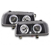 Faros Vw Vento Bj. 92-98 Negro Fk Automotive