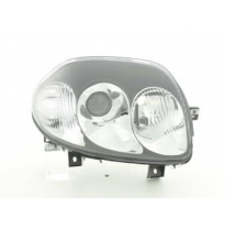 Faros Delanteros Set Angel Eyes Renault Clio Modelo B  98-01 Negro Fk Automotive