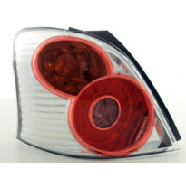 Kit De Pilotos Traseros Led Toyota Yaris / Vitz 5-Ptas. Modelo Xp9  06-09 Color Claro/Rojo Fk Automotive