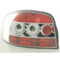 Kit De Pilotos Traseros Para Audi A3 Modelo 8p  03- Cromado Fk Automotive