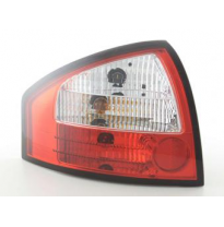 Kit De Pilotos Traseros Para Audi A6 Sedan Modelo 4b  97-03 Rojo Blanco Fk Automotive