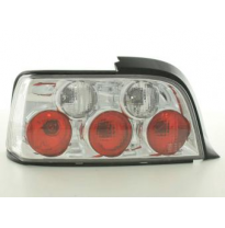 Kit De Pilotos Traseros Para Bmw Serie 3 Coupe Cabrio Modelo E36  91-00 Cromado Fk Automotive