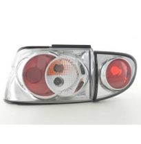 Kit De Pilotos Traseros Para Ford Escort Modelo Mk6  95- Cromado Fk Automotive