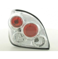 Kit De Pilotos Traseros Para Ford Fiesta Modelo Jas Jbs  96-02 Cromado Fk Automotive