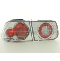 Kit De Pilotos Traseros Para Honda Civic 3-Ptas. Modelo Ej9 Ek1 2 3  96-00 Cromado Fk Automotive