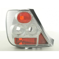 Kit De Pilotos Traseros Para Honda Civic 3 Ptas.  02 -04 Cromado Fk Automotive