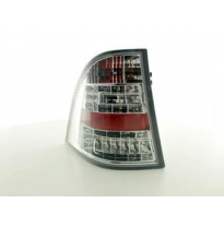 Kit De Pilotos Traseros Led Mercedes Benz Clase M Modelo W163  98-05 Cromado Fk Automotive