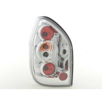 Kit De Pilotos Traseros Para Opel Zafira Modelo T98  97-04 Cromado Fk Automotive