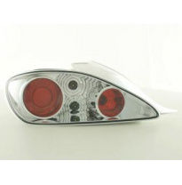 Kit De Pilotos Traseros Para Peugeot 406 2-Ptas. Modelo 8***  01-03 Cromado Fk Automotive