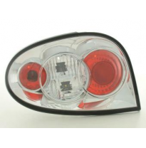 Kit De Pilotos Traseros Para Renault Megane 3-Ptas. Modelo Dabalakaea  97-02 Cromado Fk Automotive