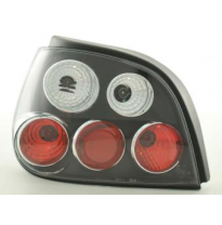 Kit De Pilotos Traseros Para Renault Megane 5-Ptas. Modelo Dabalakaea  99-02 Negro Fk Automotive