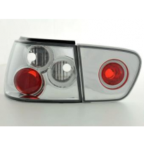 Kit De Pilotos Traseros Para Seat Ibiza Modelo 6k  97-02 Cromado Fk Automotive