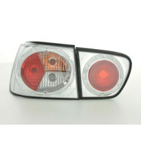 Kit De Pilotos Traseros Para Seat Ibiza Modelo 6k  97-02 Cromado Fk Automotive